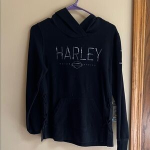 Harley Black Hoodie